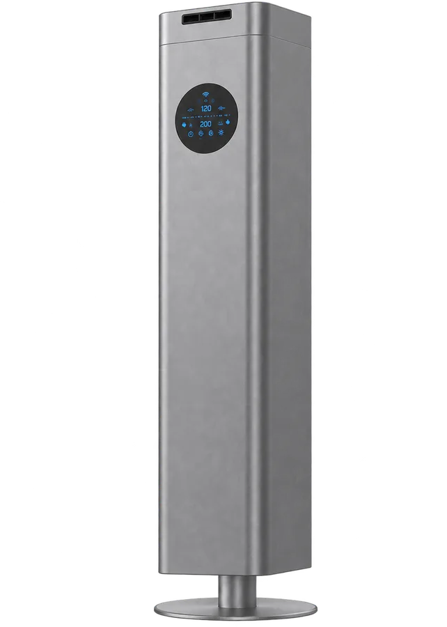 ANAXO Grand floor-standing diffuser with touchscreen